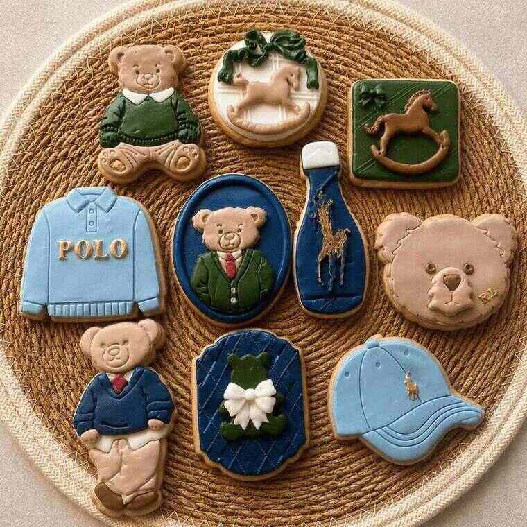 Декорирани меденки Polo Bear